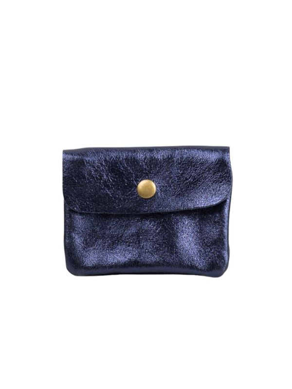 URBAN LUXURY Foiled Small Wallet - Blue WALLET - Zabecca Living