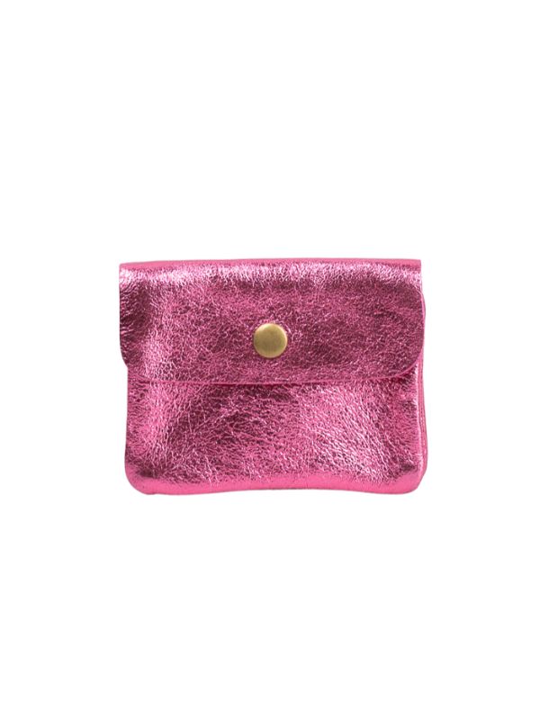 URBAN LUXURY Foiled Small Wallet - Mid Pink WALLET - Zabecca Living