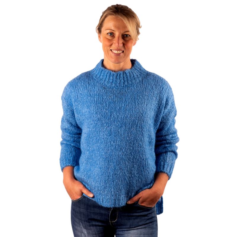 URBAN LUXURY Jumper - Denim Jumpers + Knitwear - Zabecca Living