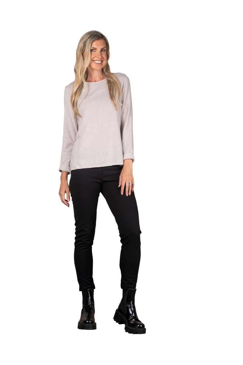 URBAN LUXURY Top - Cream Jumpers + Knitwear - Zabecca Living