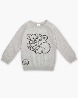 WALNUT May Gibbs Cuddle Knit Jumper - Koala Grey BABY CLOTHING - Zabecca Living