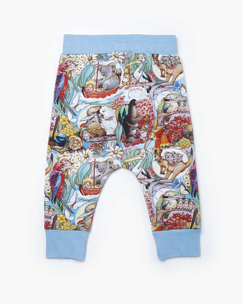 WALNUT May Gibbs James Drop Crotch Pants - Storytime BABY CLOTHING - Zabecca Living