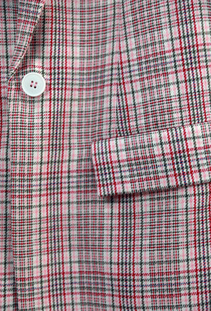 WE ARE THE OTHERS Jules Longline Blazer - Pink Check Jacket - Zabecca Living