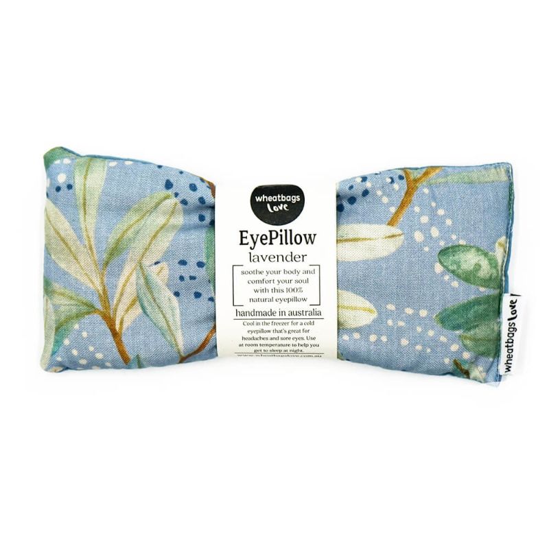 WHEATBAGS LOVE Eyepillow Banksia Sky - Lavender EYE MASK - Zabecca Living
