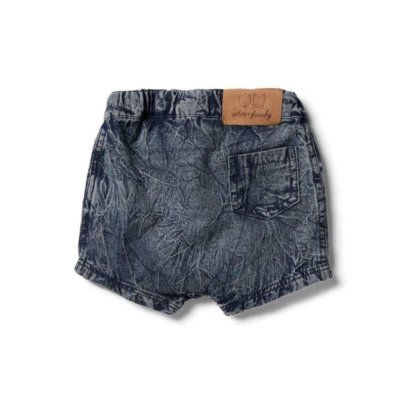 WILSON & FRENCHY Denim Slouch Shorts BABY CLOTHING - Zabecca Living