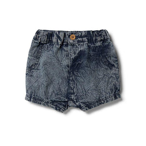 WILSON & FRENCHY Denim Slouch Shorts BABY CLOTHING - Zabecca Living
