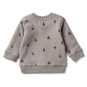 WILSON & FRENCHY French Terry Sweat - Little Trees BABY CLOTHING - Zabecca Living