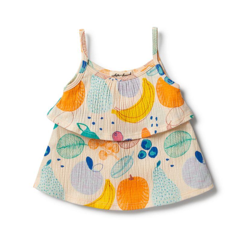 WILSON & FRENCHY Fruit Loop Ruffle Tank BABY CLOTHING - Zabecca Living