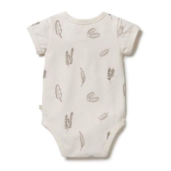 WILSON & FRENCHY Henley Bodysuit - Seedling BABY CLOTHING - Zabecca Living