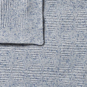 WILSON & FRENCHY Knitted Jacquard Blanket - Rain Drop BABY BLANKET - Zabecca Living