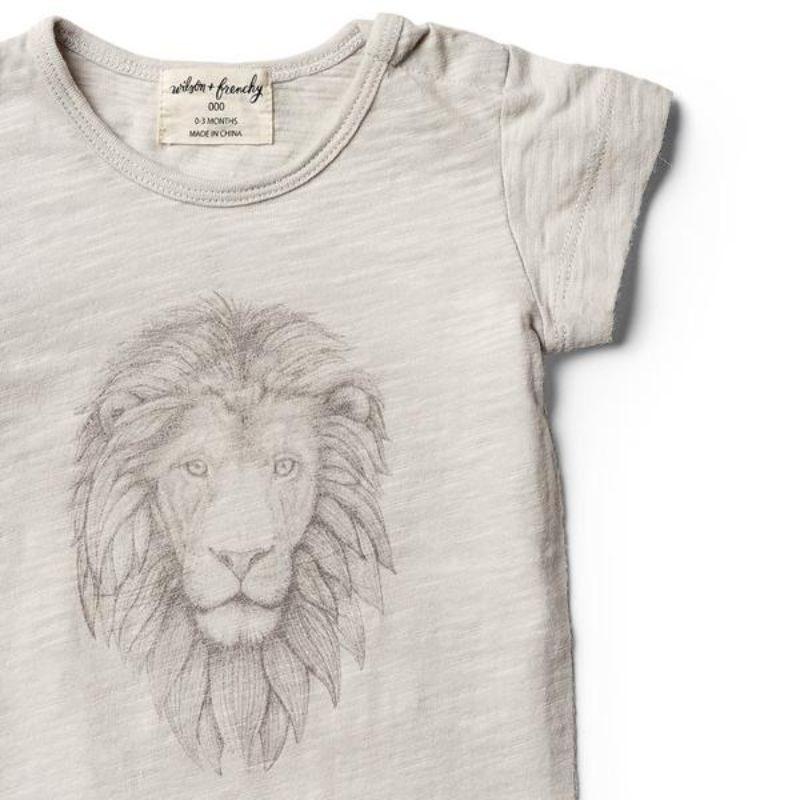 WILSON & FRENCHY Little Lion Growsuit BABY CLOTHING - Zabecca Living