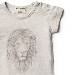 WILSON & FRENCHY Little Lion Growsuit BABY CLOTHING - Zabecca Living