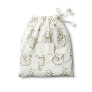 WILSON & FRENCHY Organic Baby Sloth Pyjama Set Kids Pyjamas - Zabecca Living
