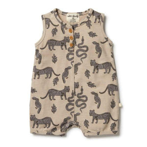 WILSON & FRENCHY Organic Boyleg Growsuit - Azzad BABY CLOTHING - Zabecca Living