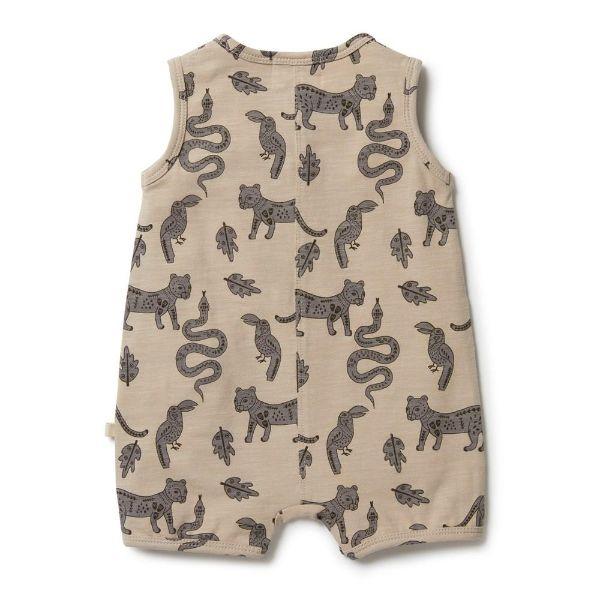 WILSON & FRENCHY Organic Boyleg Growsuit - Azzad BABY CLOTHING - Zabecca Living