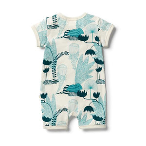 WILSON & FRENCHY Organic Boyleg Zipsuit - Wonderful BABY CLOTHING - Zabecca Living