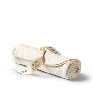 WILSON & FRENCHY Organic Bunny Rug - Floating Dandelions BABY BLANKET - Zabecca Living