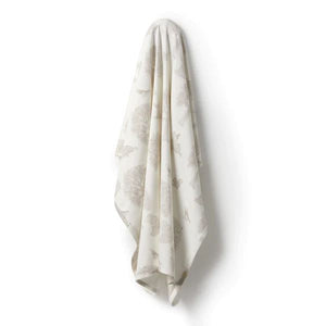 WILSON & FRENCHY Organic Bunny Rug - Welcome To The World BABY BLANKET - Zabecca Living