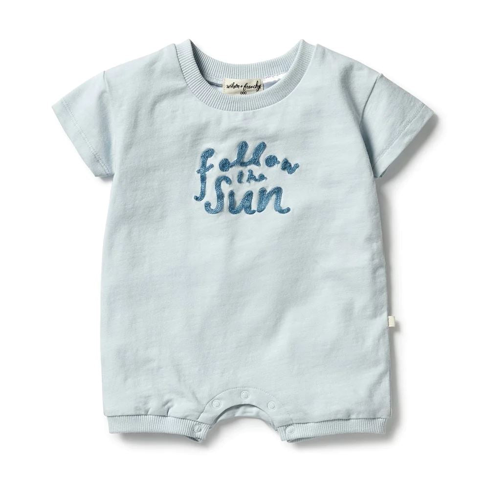 WILSON & FRENCHY Organic Growsuit - Follow The Sun BABY CLOTHING - Zabecca Living