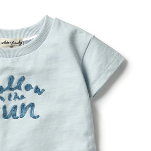 WILSON & FRENCHY Organic Growsuit - Follow The Sun BABY CLOTHING - Zabecca Living