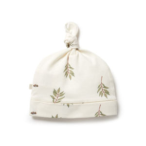 WILSON & FRENCHY Organic Knot Hat - Busy Bee Baby Hat - Zabecca Living