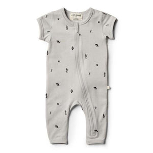 WILSON & FRENCHY Organic Moonstone Zipsuit BABY CLOTHING - Zabecca Living