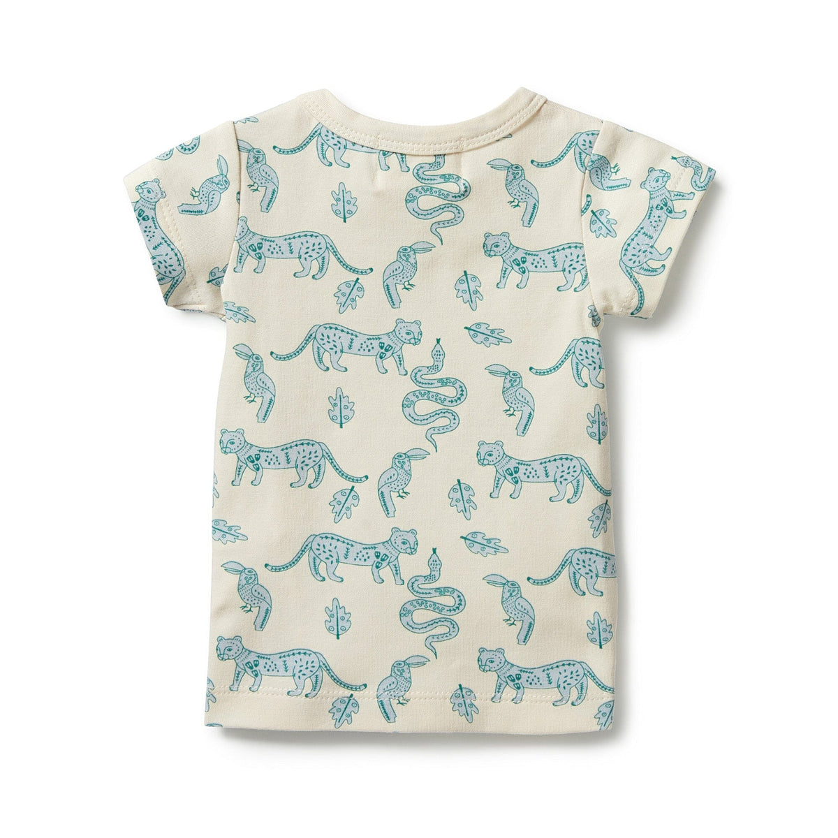WILSON & FRENCHY Organic Pocket Tee - Hello Jungle BABY CLOTHING - Zabecca Living