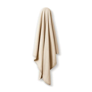 WILSON & FRENCHY Organic Pointelle Bunny Rug - Oatmeal BABY BLANKET - Zabecca Living
