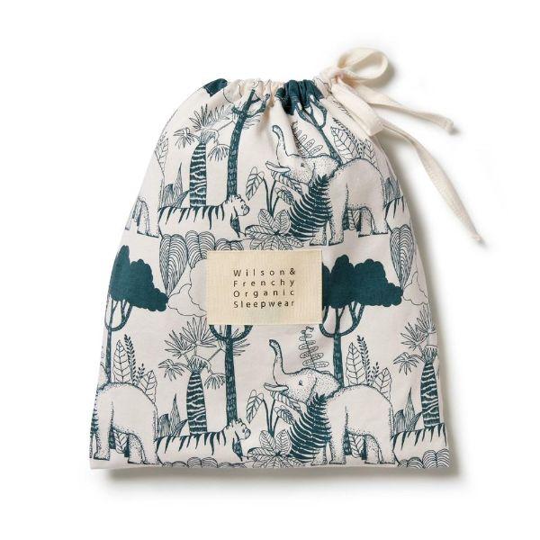 WILSON & FRENCHY Organic Short Sleeve Pyjamas - Wild Wilderness Kids Pyjamas - Zabecca Living