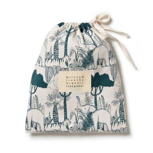 WILSON & FRENCHY Organic Short Sleeve Pyjamas - Wild Wilderness Kids Pyjamas - Zabecca Living