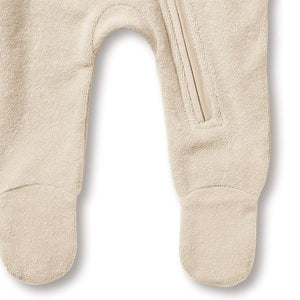 WILSON & FRENCHY Organic Terry Growsuit - Oatmeal BABY CLOTHING - Zabecca Living