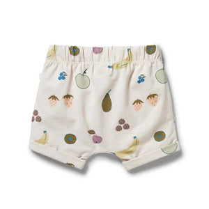 WILSON & FRENCHY Organic Tie Front Shorts - Fruity BABY CLOTHING - Zabecca Living