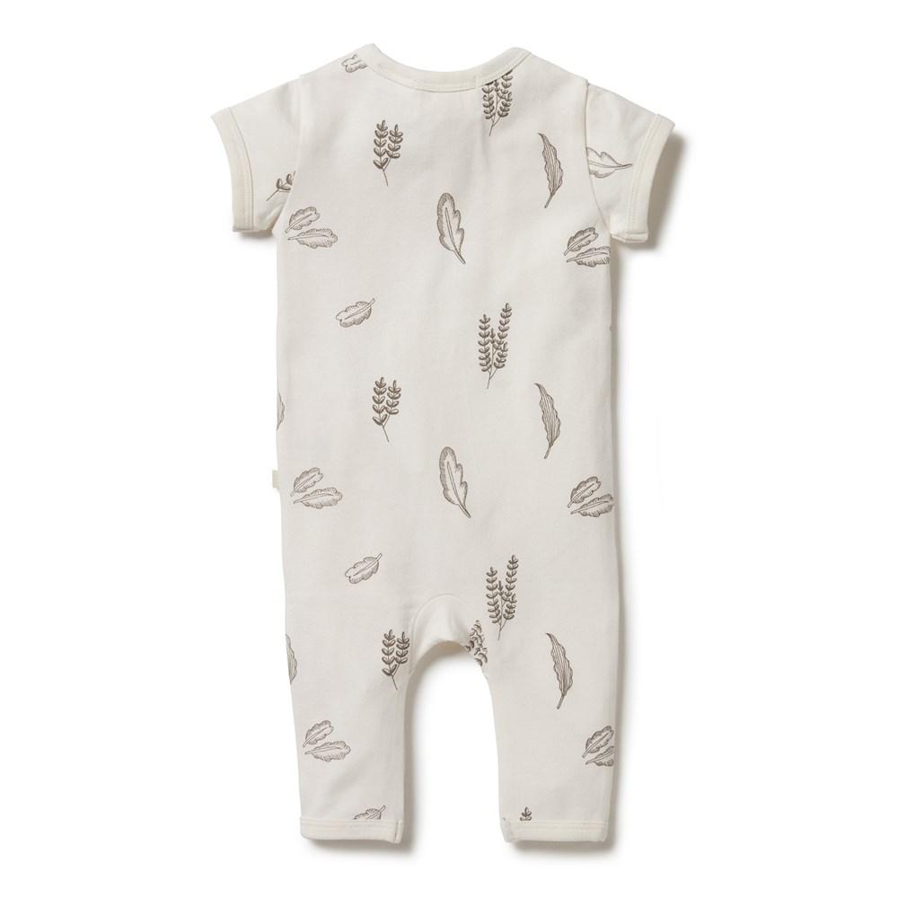 WILSON & FRENCHY Organic Zipsuit - Seedling BABY CLOTHING - Zabecca Living