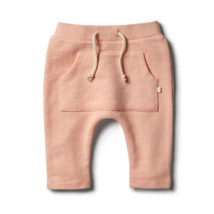 WILSON & FRENCHY Tropical Peach Speckles Slouch Pant BABY CLOTHING - Zabecca Living