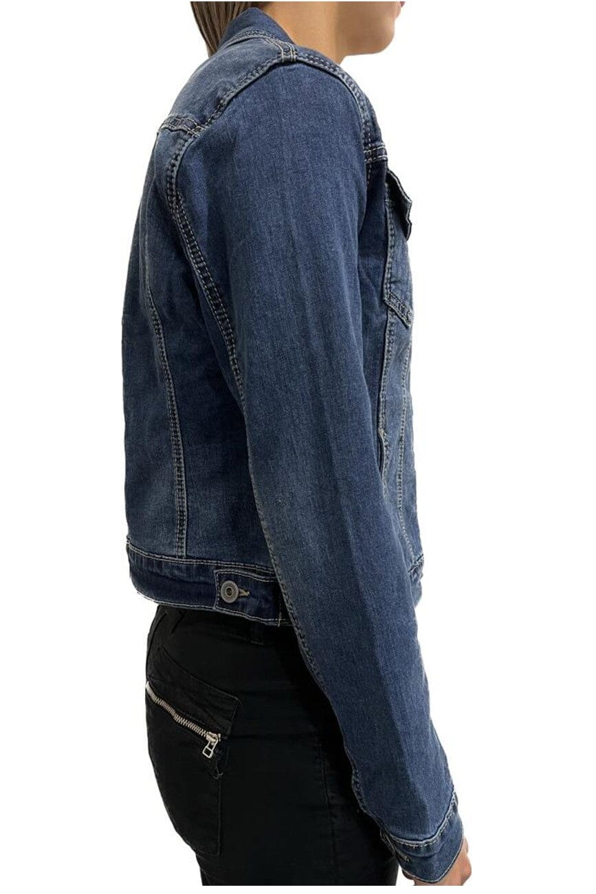 ZABECCA THE LABEL Denim Jacket - Dark Wash Denim Jacket - Zabecca Living