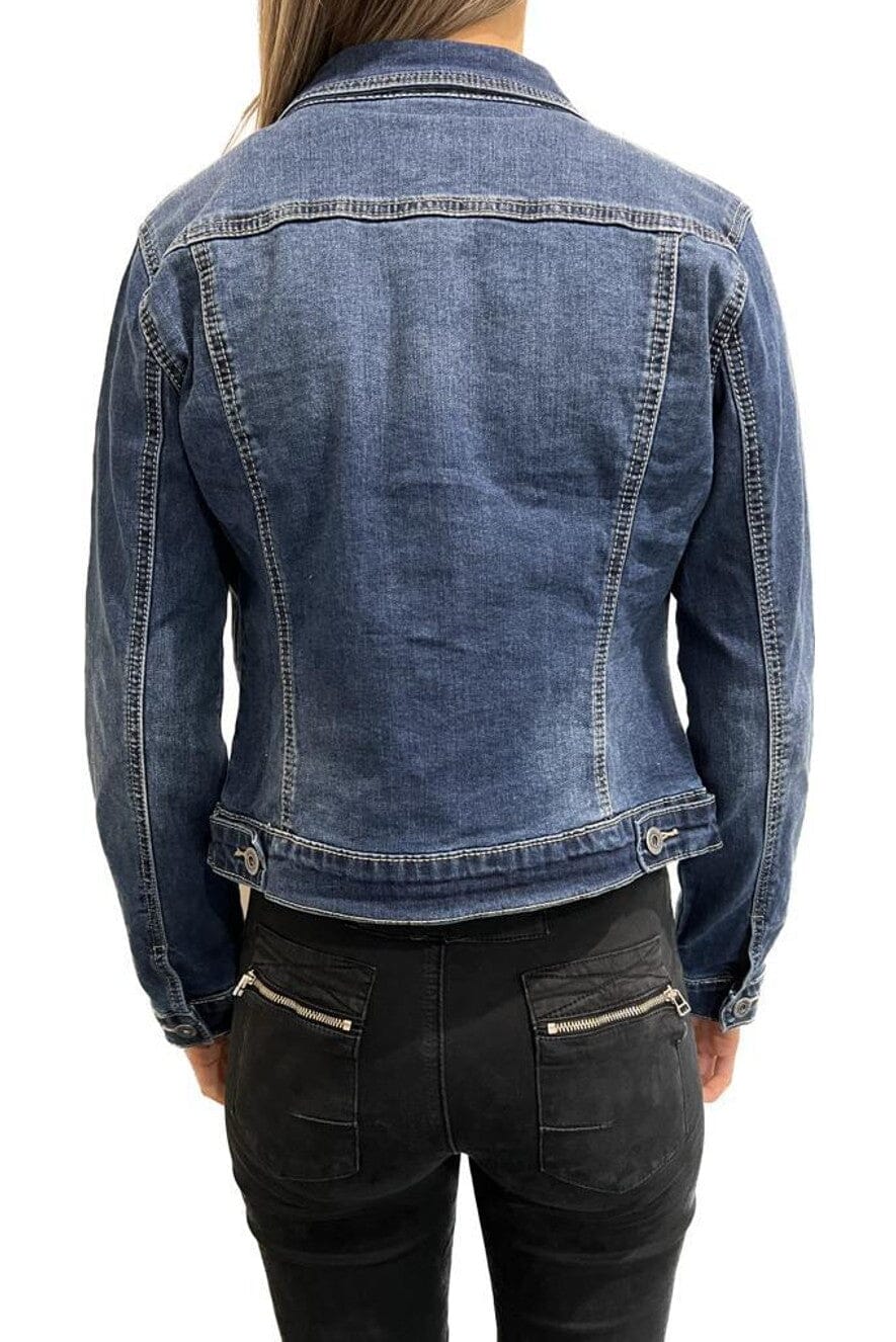 ZABECCA THE LABEL Denim Jacket - Dark Wash Denim Jacket - Zabecca Living