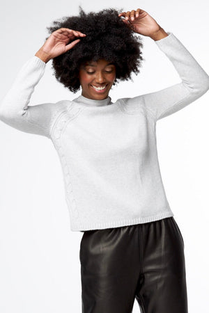 ZAKET & PLOVER Cabletrim Funnel - Marle Jumpers + Knitwear - Zabecca Living