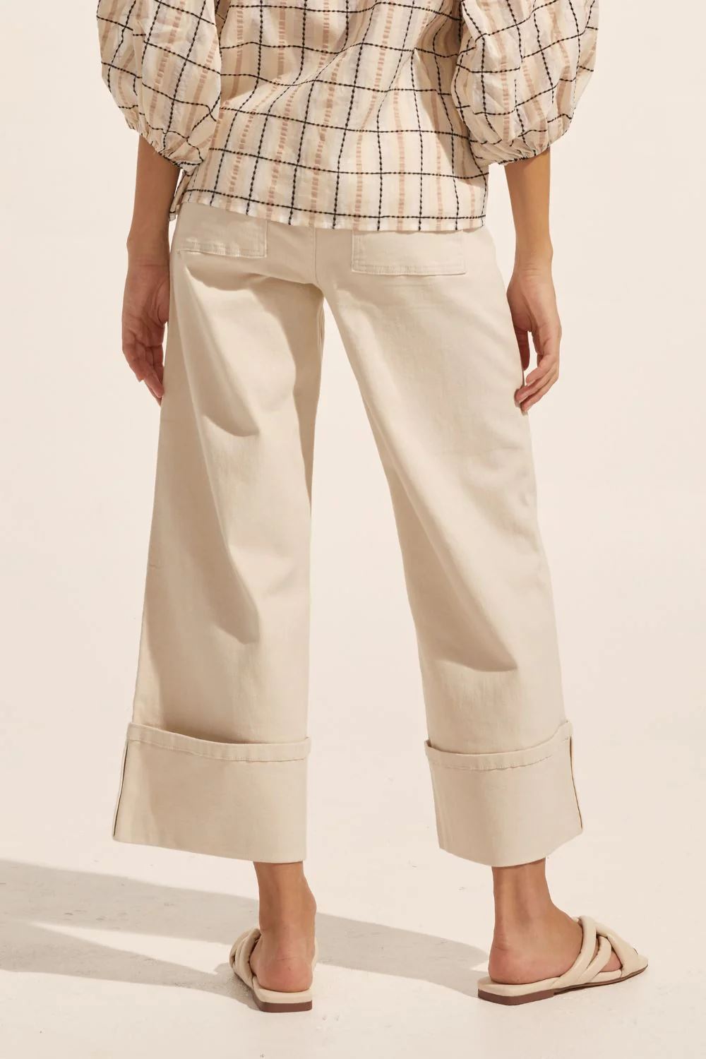 ZOE KRATZMANN Limit Pant - Stone JEANS - Zabecca Living