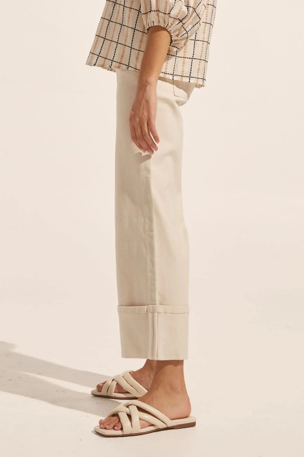 ZOE KRATZMANN Limit Pant - Stone JEANS - Zabecca Living