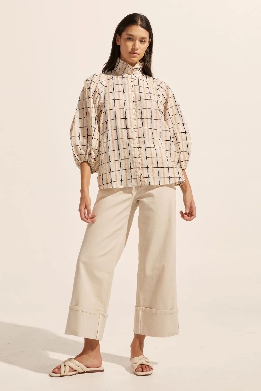 ZOE KRATZMANN Limit Pant - Stone JEANS - Zabecca Living