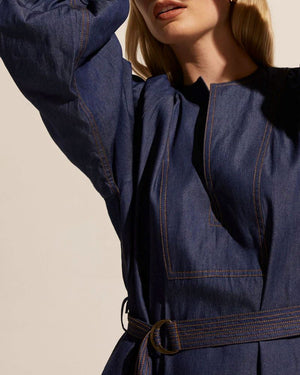 ZOE KRATZMANN Standpoint Dress - Dark Chambray Dress - Zabecca Living