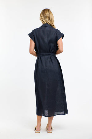 365 DAYS Estivo Linen Dress DRESS - Zabecca Living