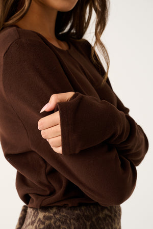 CARTEL & WILLOW Aspyn Top - Coco