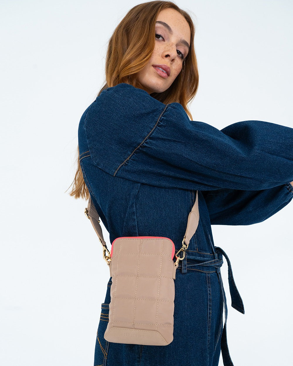 ELMS + KING Baker Phone Bag - Taupe