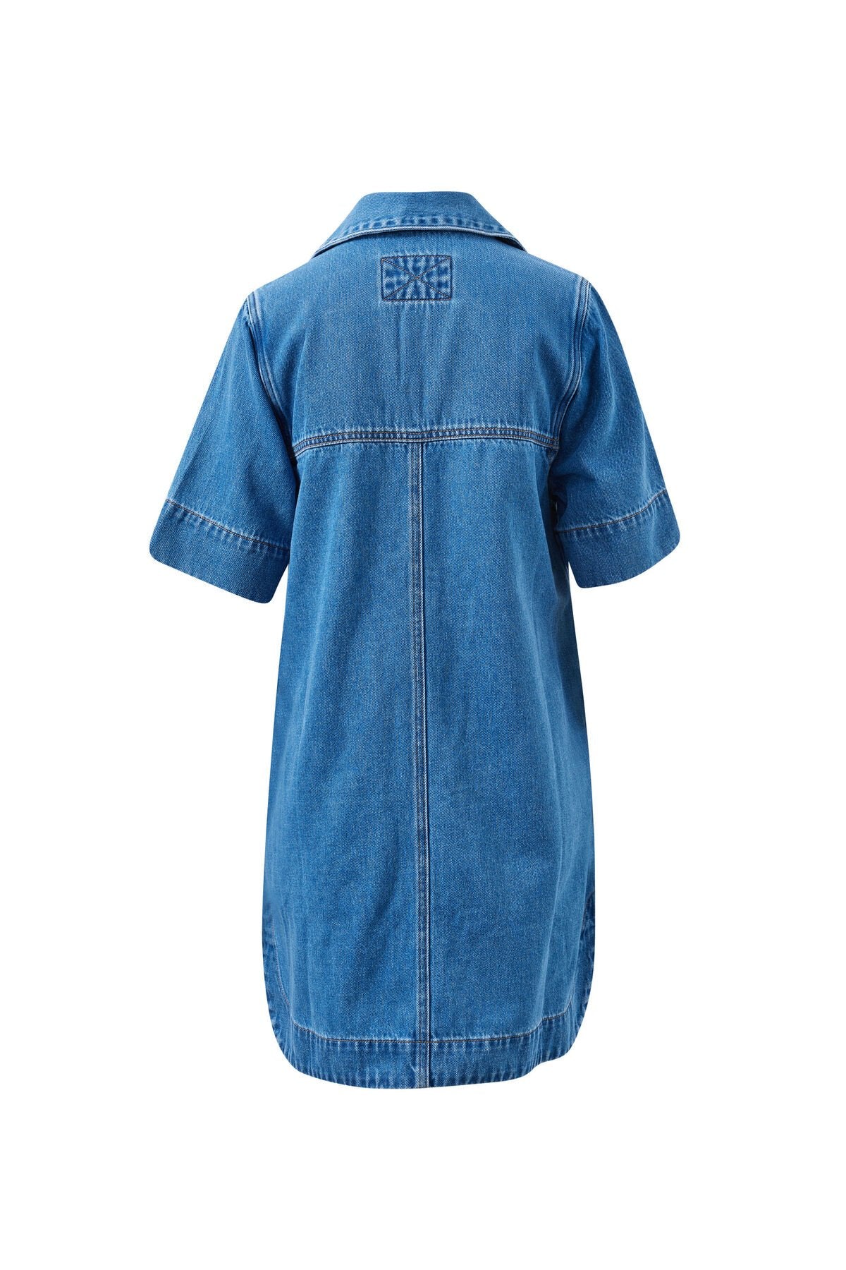 CERES LIFE Bonnie Relaxed Shirt Dress - Fresh Indigo