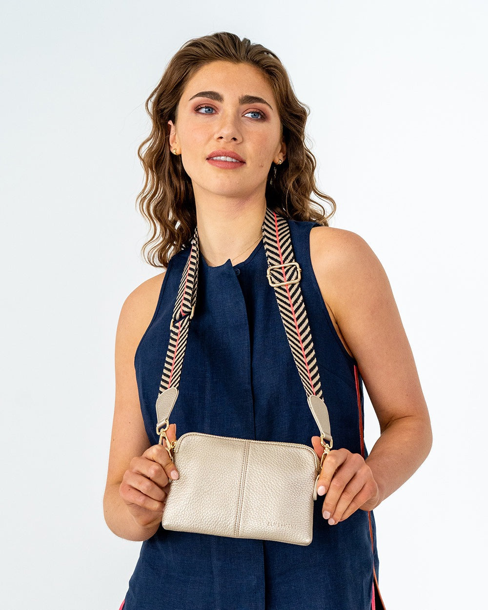 ELMS + KING Bowery Petite Wallet - Gold