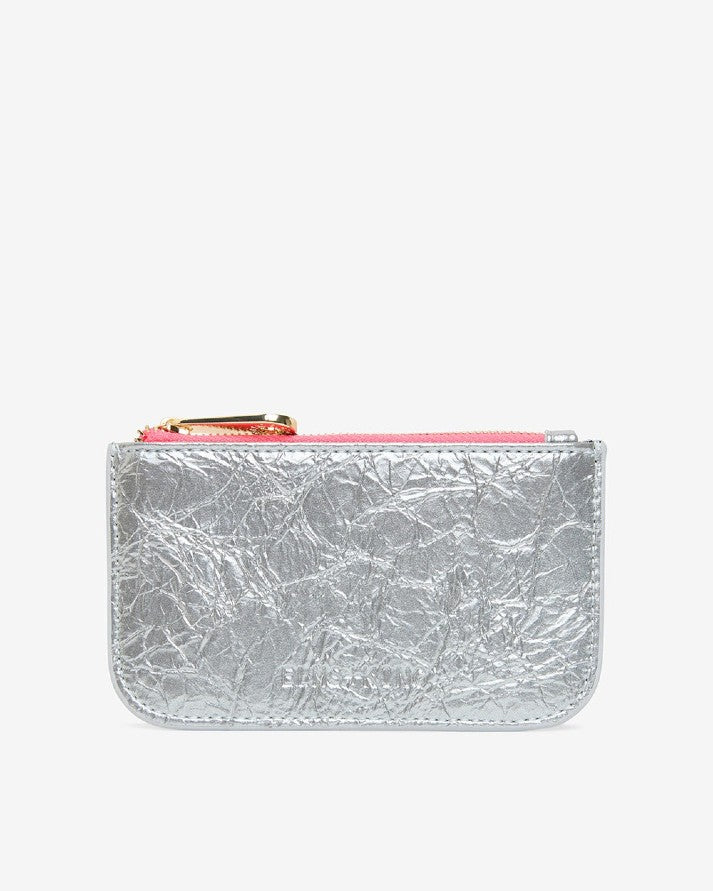ELMS + KING Centro Wallet - Silver Crinkle