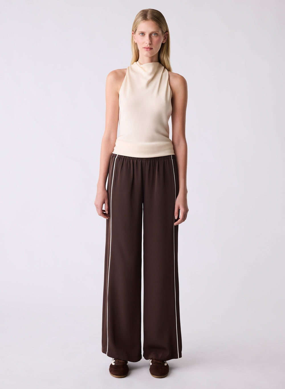 ESMAEE Concourse Top - Parchment
