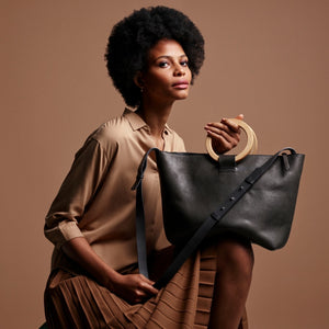 BE HOLD East West Tote - Gunmetal Grey