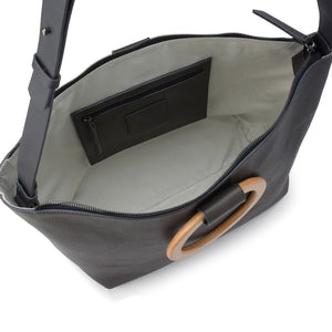 BE HOLD East West Tote - Gunmetal Grey